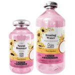Koncentrált parfüm ruhamosáshoz, 250 ml és illatosított víz vasaláshoz, 1 l, Pure Garden