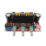 Erősítő készlet 2.1, D osztály, teljesítmény 2 x 50W + 100W, TPA3116D2