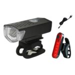 Kit kerékpár LED első lámpa + LED LED lámpa LAD41B