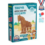 Arkerobox - Régészeti oktatási és puzzle készlet 3D, ókori Görögország, trójai faló - Kép 3
