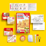 Arkerobox - Készlet arheológiai oktatás si puzzle 3D, Nemrut - Kép 2