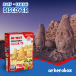 Arkerobox - Készlet arheológiai oktatás si puzzle 3D, Nemrut - Kép 6