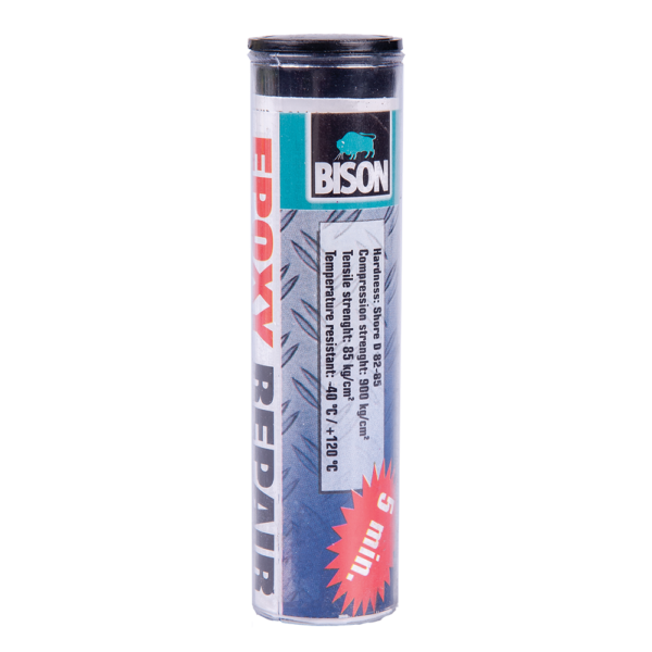 Kétkomponensű epoxi gittpálcika Bison Epoxy Repair 5 perc 56 g AVEX