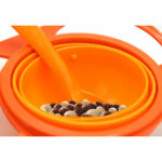 BabyJem Amazing Bowl fedéllel és 360 fokos forgatással (Szín: Pink) - Kép 9
