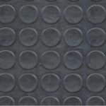 Gumi csúszásgátló szőnyeg, gumi linóleum autópadló védelmére, CIRCLE modell - Kép 2