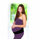 BabyJem terhesség prenatális támogatás hasi öv (méret: L, szín: fehér) - Kép 5
