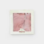 4 -darab doboz újszülött számára - 100% organikus pamut - rózsaszín, babycosy