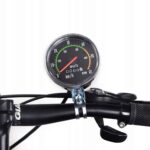 Mechanikus sebességmérő, "RETRO Mileage" vízálló kerékpárhoz - Kép 2