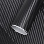 Avex 3D Karbon autófólia, 3m x 1,27m, Fekete