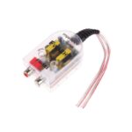 Converter Hi-Low sztereo jelszint 2 x RCA bemenettel