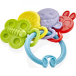 Csörgő fogak BabyJem Teether Fogak fogai játék (szín: lila) - Kép 2