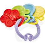 Csörgő fogak BabyJem Teether Fogak fogai játék (szín: lila) - Kép 11