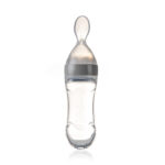 Teáskanál babatartállyal, BabyJem, védőfedéllel, 90 ml (Szín: Kék)