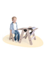 Asztal és tábla 2 az 1-ben székkel MamaToyz Massam, Teddy bear - Kép 9