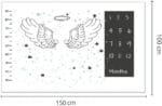 Új plüss takaró fényképekhez 100x150 cm Nyáladzás (modell: Butterflies) - Kép 9