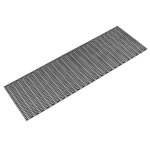 PROCART Sport Tuning Honey Comb Hűtőrács, mérete 120 x 40 cm, hatszögletű háló 30 x 11 mm, fekete - Kép 2