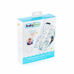 Muslin napvédelem autósüléshez 0-13 kg (modell: színes gyűrűk) - Kép 3