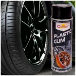 Gumírozott festékspray felnikhez, fekete, 400ml, champion szín