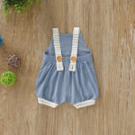 Csíkos jumpsuit (Szín: lila, Méret: 80) - Kép 5