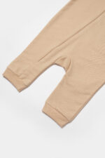 Zipper összességében, két szál, babycosy, 100% organikus pamut, kő (méret: 18-24 hónap) - Kép 5