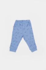 2 nadrágból álló készlet Printed, BabyCosy, 50% modál+50% pamut, Ecru/levendula (Méret: 18-24 hónapos) - Kép 4