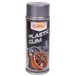 Gumírozott festékspray felnikhez, ezüst színű, 400ml, bajnok színű - Kép 2