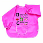 Ujjas kötény az ABC BabyJem tevékenységekhez (Szín: Zöld) - Kép 4