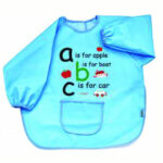 Ujjas kötény az ABC BabyJem tevékenységekhez (Szín: Zöld) - Kép 9