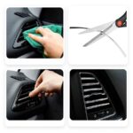 "U" típusú Auto Ornament tekercs élekhez vagy szellőzőrácshoz, 15 lineáris méter, króm ezüst színű, OEM - Kép 4