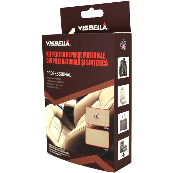 visbella Természetes vagy szintetikus bőr javítókészlet kárpitozáshoz, Visbella - Kép 1